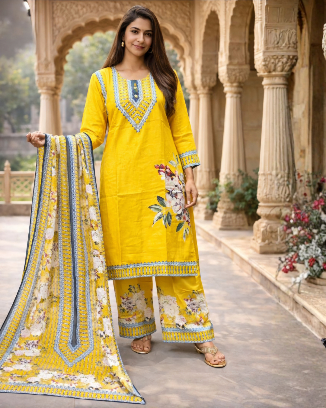 Sunlit Blossom 3-Piece Set